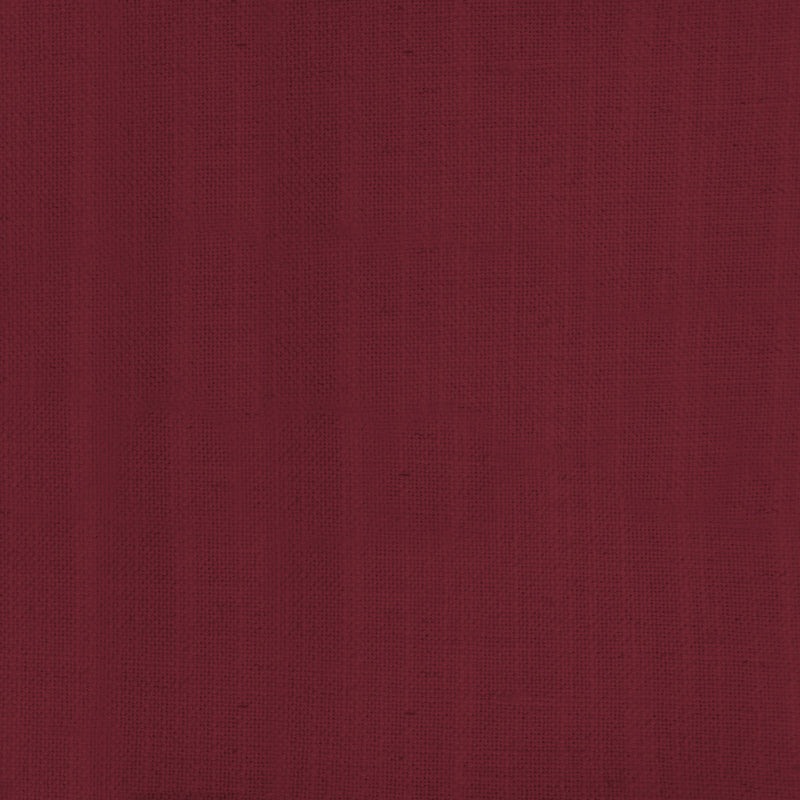 Plain Red Fabric - Tivoli Plain Woven Fabric (By The Metre) Garnet Voyage Maison