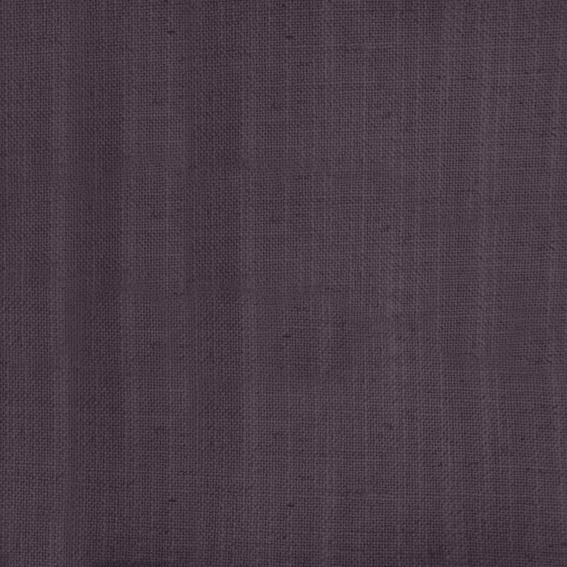 Plain Purple Fabric - Tivoli Plain Woven Fabric (By The Metre) Grape Voyage Maison