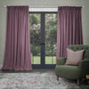 Plain Pink Fabric - Tivoli Plain Woven Fabric (By The Metre) Peony Voyage Maison