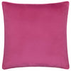 Animal Pink Cushions - True Leopard Piped Velvet Cushion Cover Multi furn.