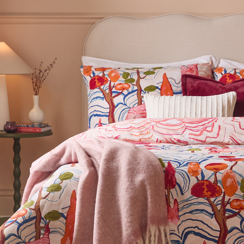 Abstract Multi Bedding  - Terra Nova Printed Reversible Duvet Cover Set Multicolour Furn