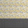 Voyage Maison Toadstools 1.4m Wide Width Wallpaper in Corn