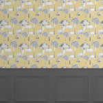 Voyage Maison Toadstools 1.4m Wide Width Wallpaper in Corn