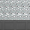 Voyage Maison Toadstools 1.4m Wide Width Wallpaper in Duck Egg