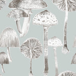 Voyage Maison Toadstools 1.4m Wide Width Wallpaper in Duck Egg