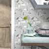 Voyage Maison Toadstools 1.4m Wide Width Wallpaper in Duck Egg