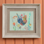 Voyage Maison Tobias Framed Print in Birch/Robins Egg