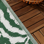 Jungle Green Rugs - Tocorico 120x180cm Outdoor 100% Recycled Rug Green furn.