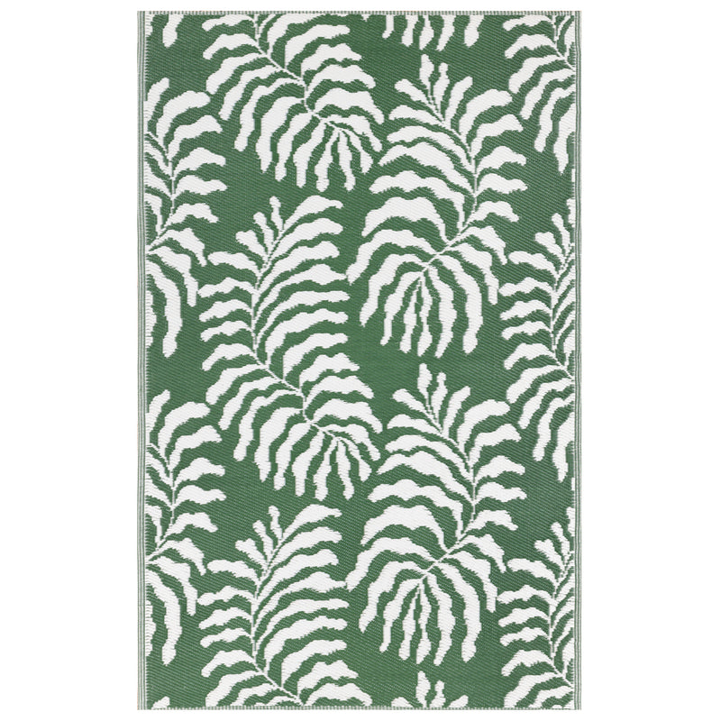 Jungle Green Rugs - Tocorico Recycled Outdoor Rug Green furn.