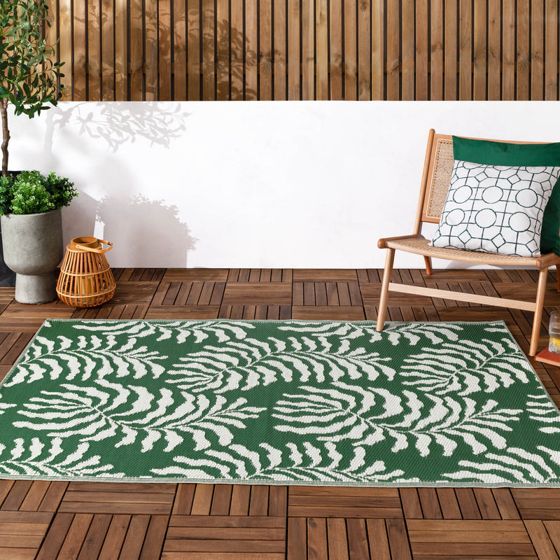 Jungle Green Rugs - Tocorico 120x180cm Outdoor 100% Recycled Rug Green furn.