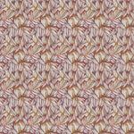 Floral Orange Fabric - Topia Printed Fabric (By The Metre) Amber Voyage Maison