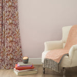 Floral Orange Fabric - Topia Printed Fabric (By The Metre) Amber Voyage Maison