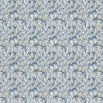 Floral Blue Fabric - Topia Printed Fabric (By The Metre) Cobalt Voyage Maison