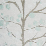 Abstract Blue Fabric - Topola Woven Jacquard Fabric (By The Metre) Duck Egg Voyage Maison