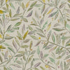 Floral Green Fabric - Torquay Printed Cotton Fabric (By The Metre) Lemongrass Voyage Maison