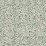 Floral Green Fabric - Torquay Printed Cotton Fabric (By The Metre) Sage Voyage Maison