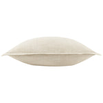 Plain Beige Cushions - Torresman Cotton Slub Cushion Cover Natural Yard