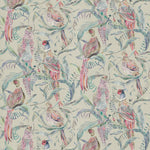 Animal Blue Fabric - Torrington Printed Cotton Fabric (By The Metre) Loganberry Voyage Maison