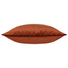 Paoletti Torto Opulent Velvet Cushion Cover in Russet/Red