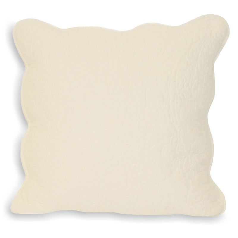 Toulon Embroidered Cushion Cream