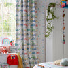 Abstract Multi Fabric - Traffic Jam Printed Cotton Fabric (By The Metre) Primary Voyage Maison