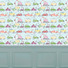 Voyage Maison Trafficjam 1.4m Wide Width Wallpaper in Dusk