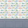 Voyage Maison Trafficjam 1.4m Wide Width Wallpaper in Primary