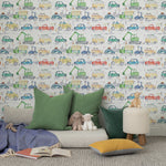 Voyage Maison Trafficjam 1.4m Wide Width Wallpaper in Primary