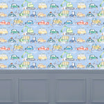 Voyage Maison Trafficjam 1.4m Wide Width Wallpaper in Sky