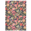 Floral Black Rugs - Tropical Bloom Indoor/Outdoor Rug Black Furn