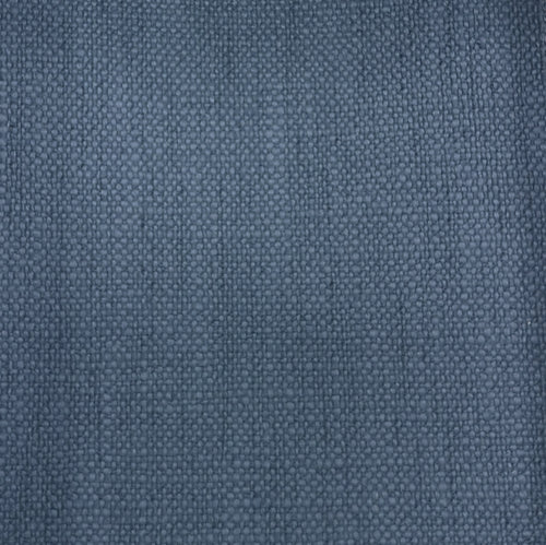 Plain Blue Fabric - Trento Plain Woven Fabric (By The Metre) Indigo Voyage Maison