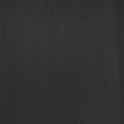 Plain Black Fabric - Trento Plain Woven Fabric (By The Metre) Onyx Voyage Maison