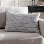  Grey Cushions - Tresse Jacquard Cushion Cover Glacier Grey HÖEM