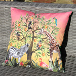 Evans Lichfield Tree of Life Outdoor Cushion Cover in Sunset