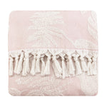 furn. Tropics Tasselled Bath/Beach Towels in Blush