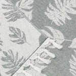 furn. Tropics Tasselled Bath/Beach Towels in Green