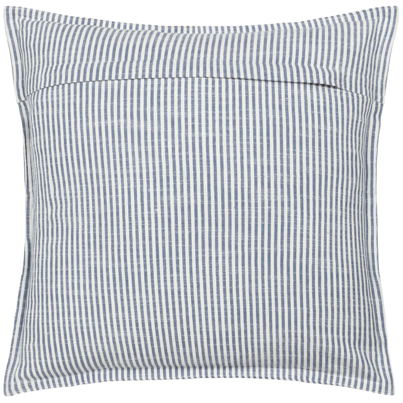 Striped Blue Cushions - Truro Stripe Reversible Cushion Cover Skyline Yard