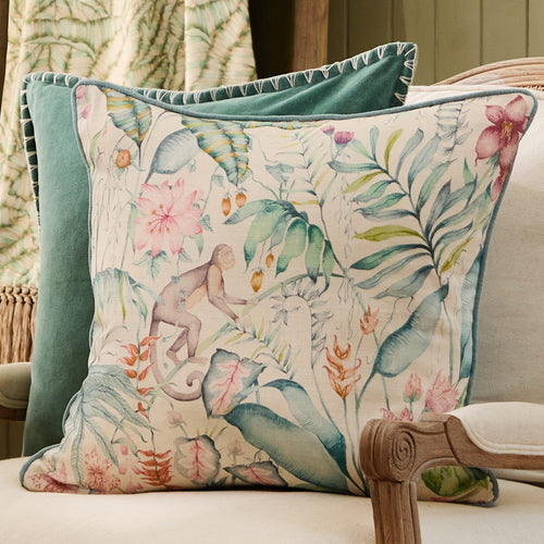  Cushions - Tropical Utopia  Cushion Cover Oasis Voyage Maison