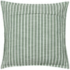 Striped Green Cushions - Tala Stripe Reversible Cushion Cover Eucalyptus Yard