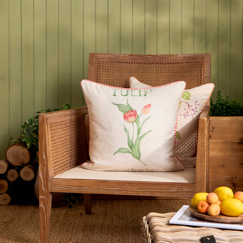  Cushions - Tulip Outdoor Cushion Cover Pink Voyage Maison