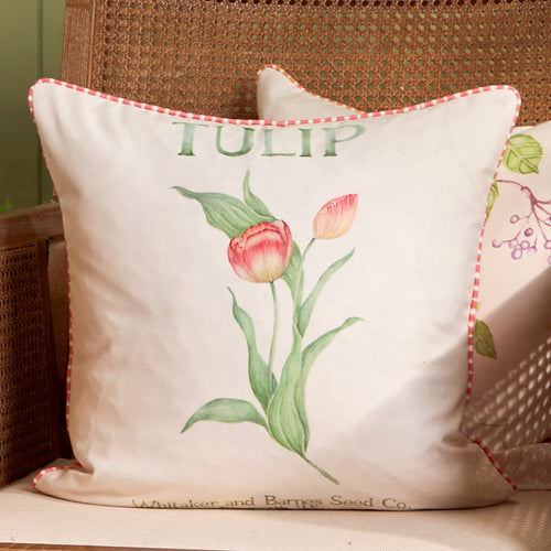  Cushions - Tulip Outdoor Cushion Cover Pink Voyage Maison