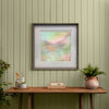 Voyage Maison Tulla Framed Print in Nut/Eucalyptus