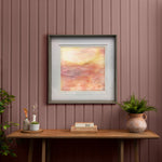 Voyage Maison Tulla Framed Print in Nut/Saffron