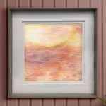 Voyage Maison Tulla Framed Print in Nut/Saffron