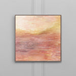 Voyage Maison Tulla Saffron Framed Canvas in Stone