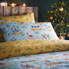 furn. Twelve Days of Christmas Festive Duvet Cover Set in Blue