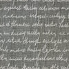  Grey Fabric - Typographera Woven Jacquard Fabric (By The Metre) Charcoal Voyage Maison