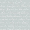 Voyage Maison Typographera 1.4m Wide Width Wallpaper in Duck Egg