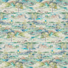 Floral Green Fabric - Ullswater Printed Cotton Fabric (By The Metre) Jade Voyage Maison