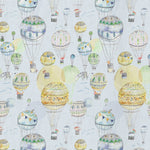 Abstract Yellow Fabric - Upandaway Printed Cotton Fabric (By The Metre) Citrus Voyage Maison